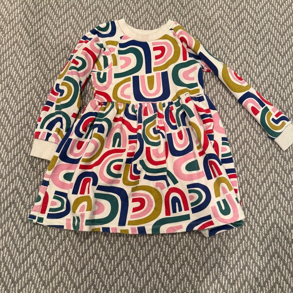 Hanna Andersson sweatshirt dress (size 120)